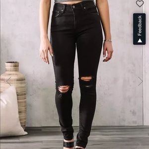 Levi 721 high rise skinny stretch jean